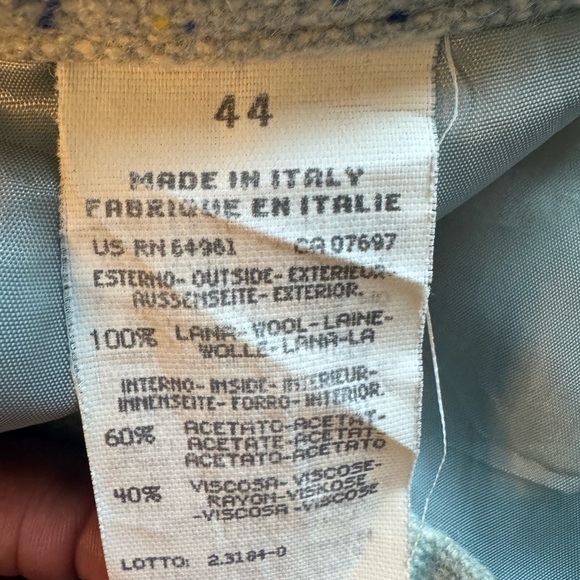 Sisley 100% Wool Skirt - Picture 8 of 9